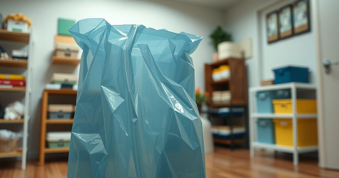 Saco de lixo transparente: a escolha ideal para organização e praticidade