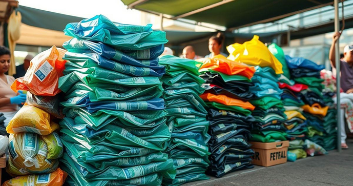 Descubra as Vantagens das Sacolas Plásticas Recicladas no Atacado
