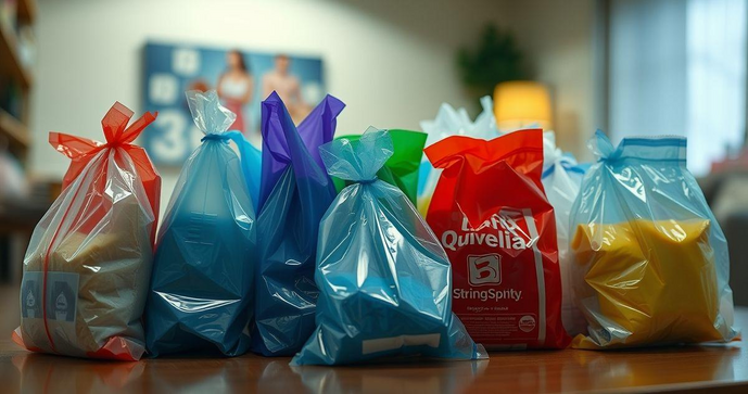 Como escolher o melhor pacote de sacolas plásticas para suas necessidades