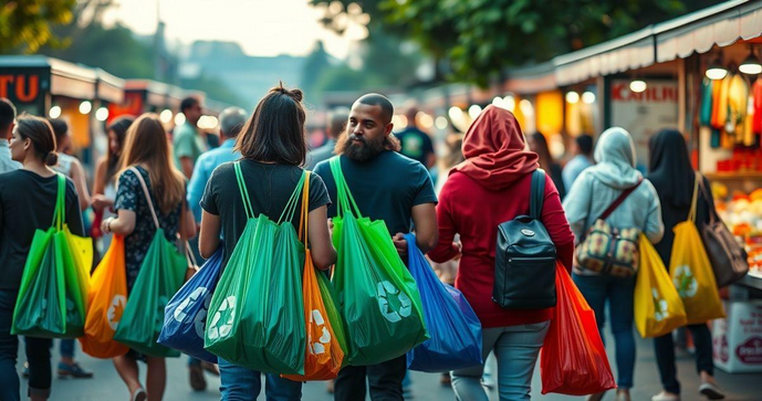 Benefícios e Vantagens das Sacolas Plásticas Recicladas no Atacado