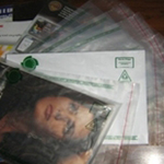 Envelopes plásticos revistas