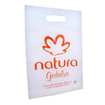 Sacolas plásticas brancas