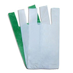 Sacolas plásticas recicladas