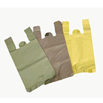 Sacolas plásticas recicladas