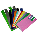 Sacolas plásticas tipo camiseta