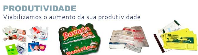 Embalagens plásticas flexíveis, Sacos, sacolas, envelopes, bobinas, filme